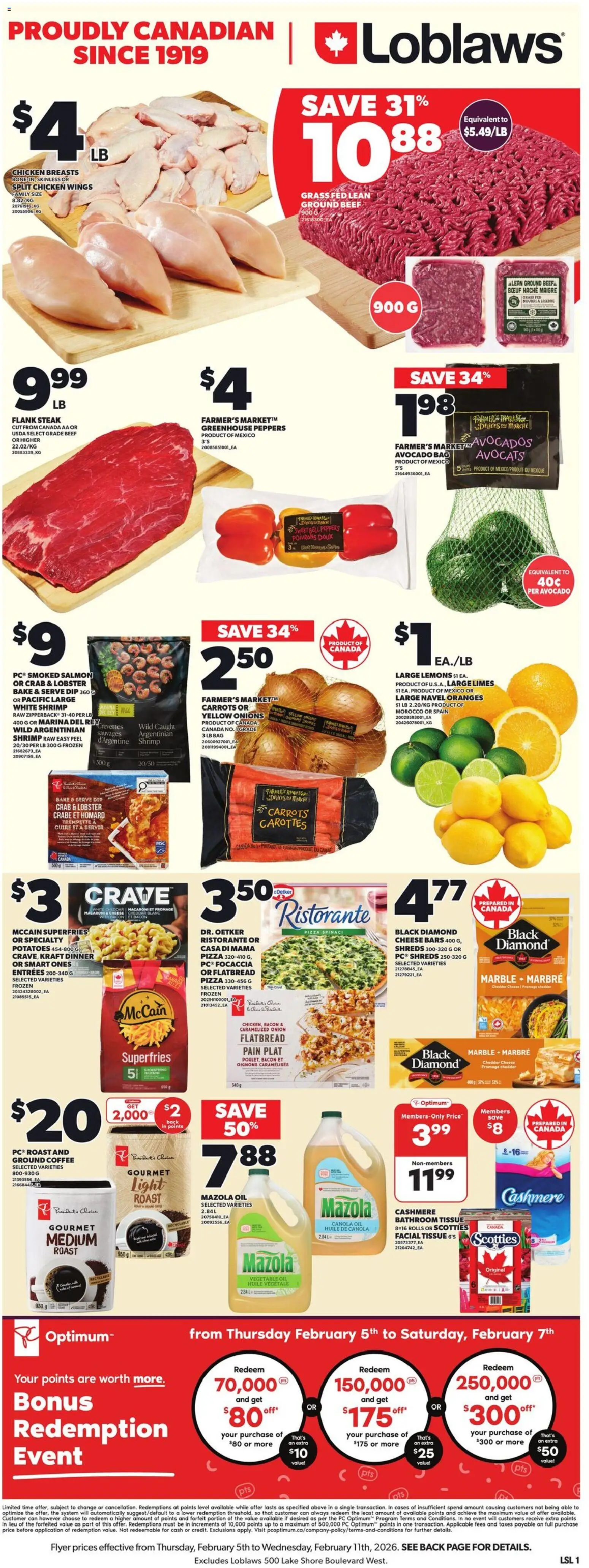 Loblaws flyer valid from 05.02.2026 | Page: 3