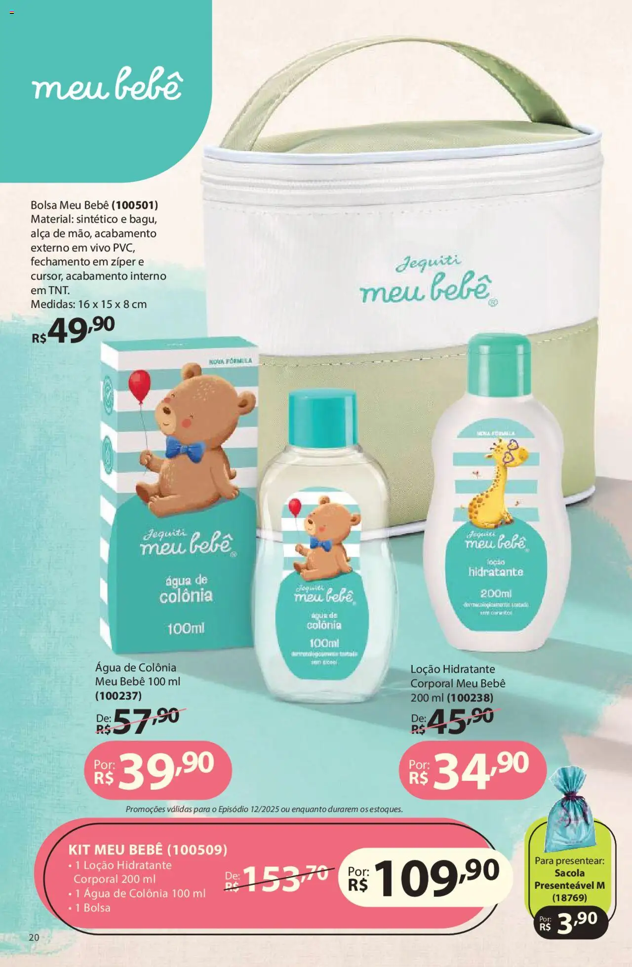 Jequiti Folheto - válido de 22.08.2025 | Página: 20 | Produtos: Bolsa