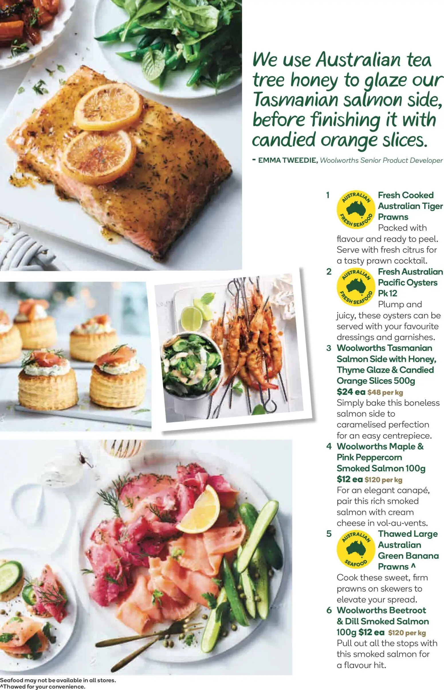 Woolworths catalogue - valid from 26.11.2025 | Page: 11 | Products: Honey, Oysters, Seafood, Beetroot