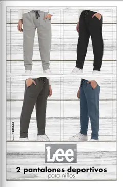 Vista previa de 2 pantalones deportivos para niños, 2 pantalones deportivos para niños, nuevo folleto de la tienda, válido en México a partir del 01.11.2025 | Página: 111 | Productos: Pantalones