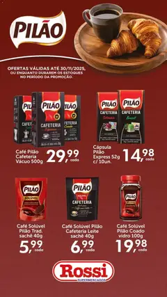 Rossi Supermercados - Ofertas Pilão - Pré-Visualização do folheto da loja Rossi Supermercados, válido de 13.11.2025