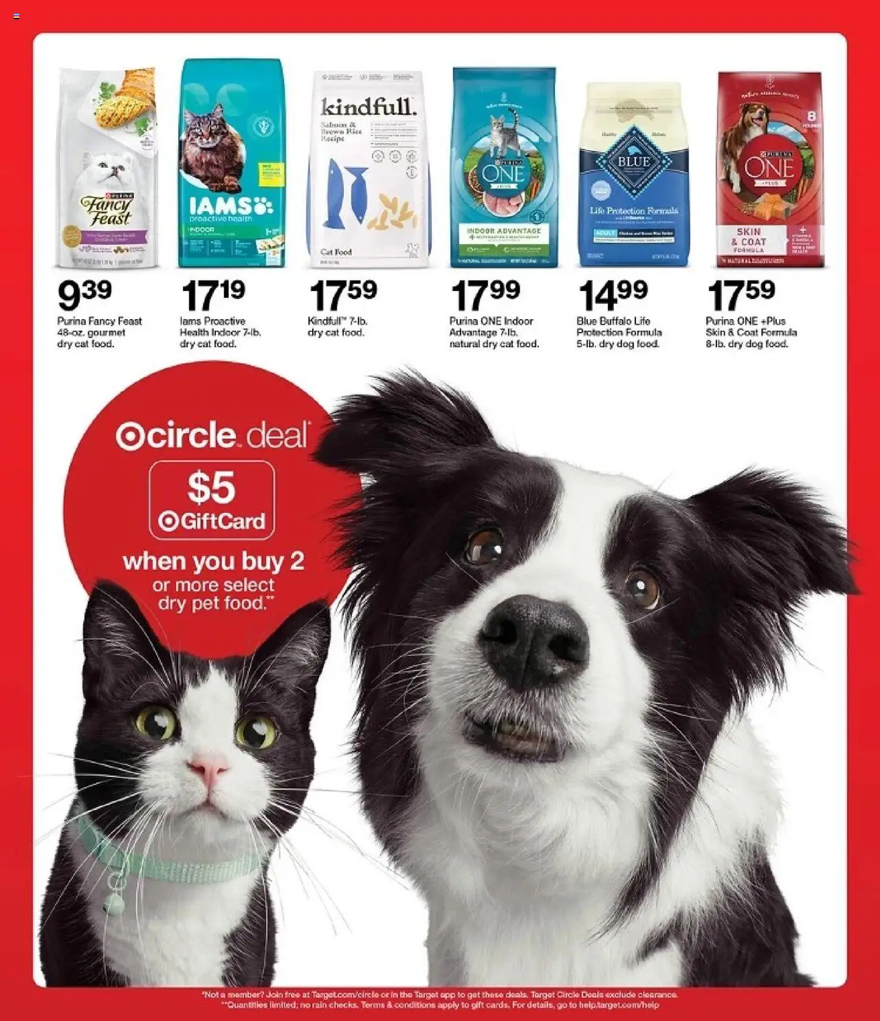 Target Weekly Ad - valid from 03.08.2025 | Page: 6 | Products: Cat Food, Coat