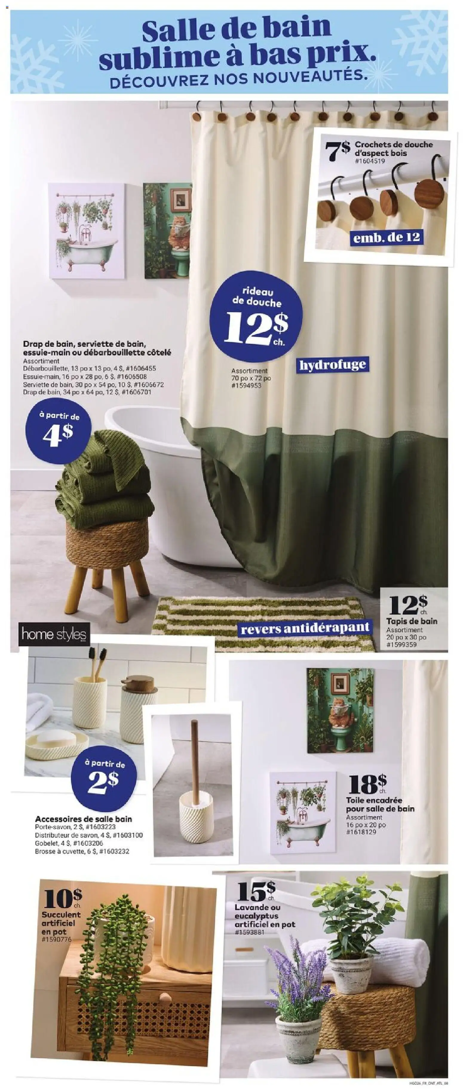 Giant Tiger flyer valid from 28.01.2026 | Page: 10 | Products: Bath, Shower