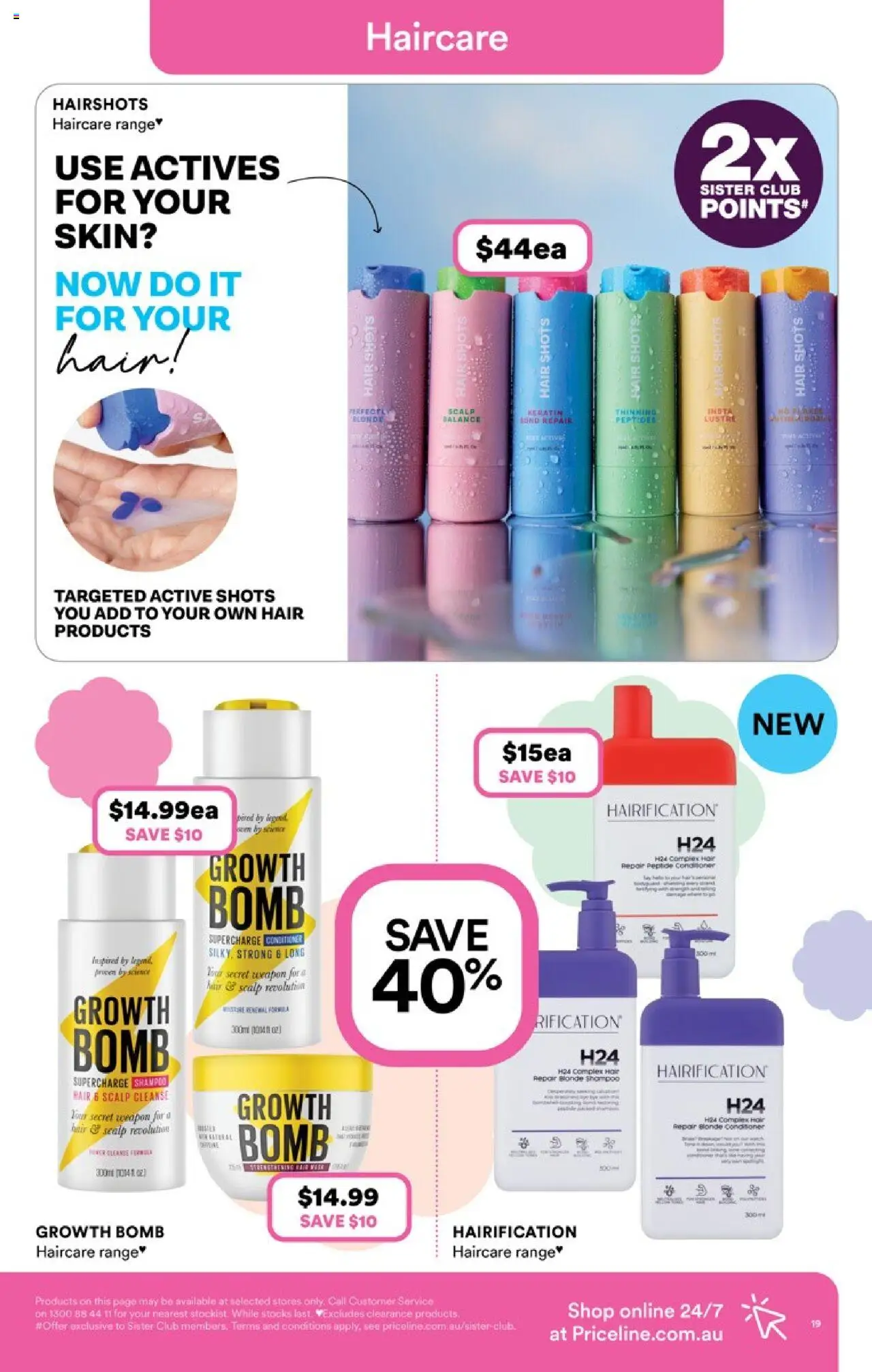 Priceline Pharmacy catalogue - valid from 11.09.2025 | Page: 19 | Products: Shampoo, Conditioner, Flakes