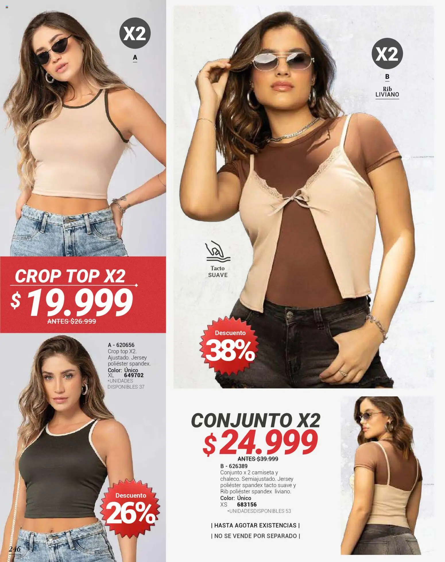 Carmel revista - valida desde el 01.03.2026 | Página: 246 | Productos: Camiseta, Top, Conjunto