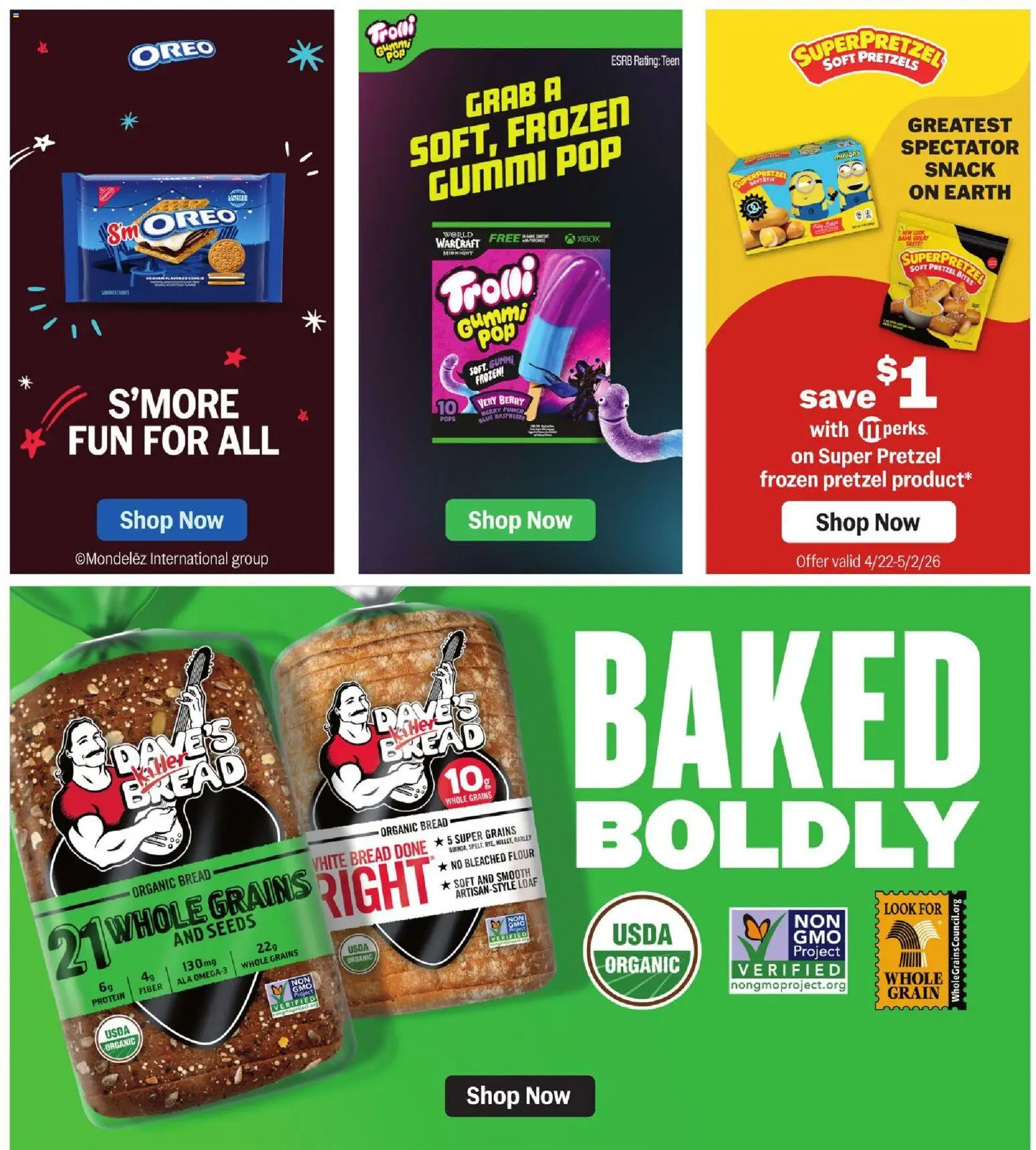 Meijer Weekly Ad - MI - valid from 01.04.2026 | Page: 44 | Products: Bread, Raspberry, Xbox