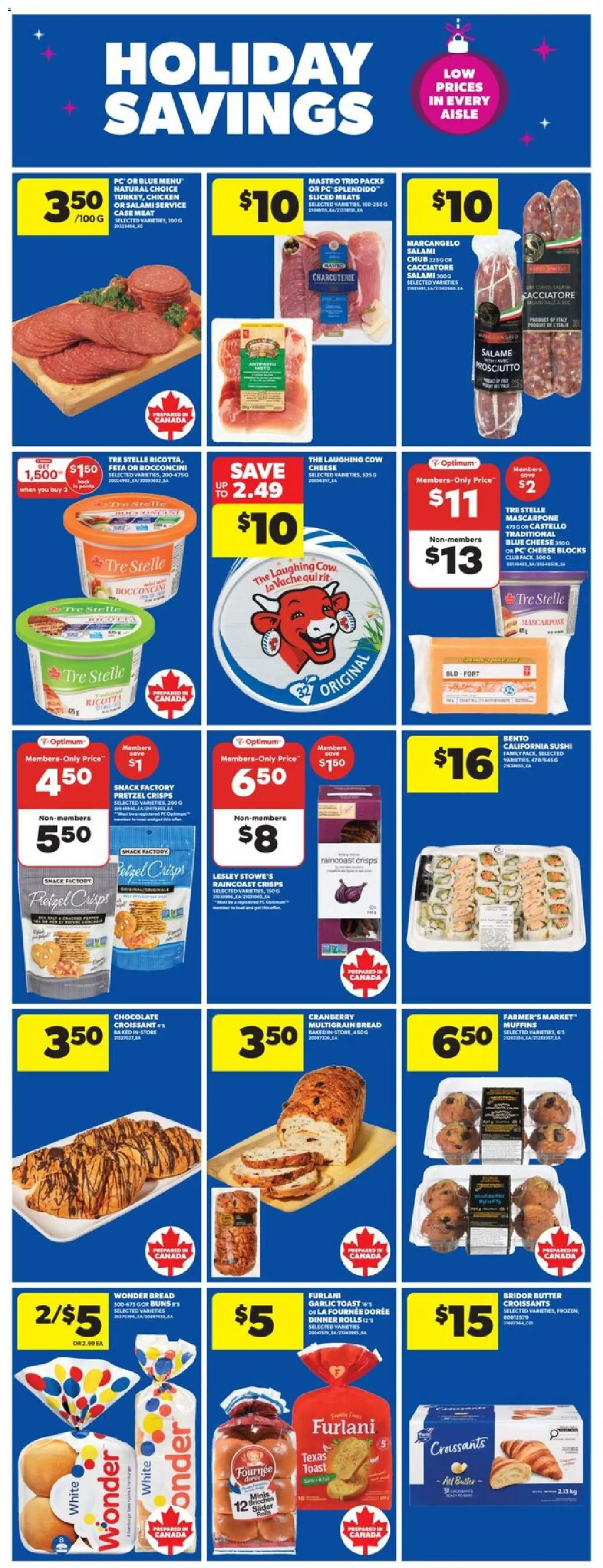 Real Canadian Superstore flyer valid from 11.12.2025 | Page: 16 | Products: PC, Bread, Chocolate, Chicken