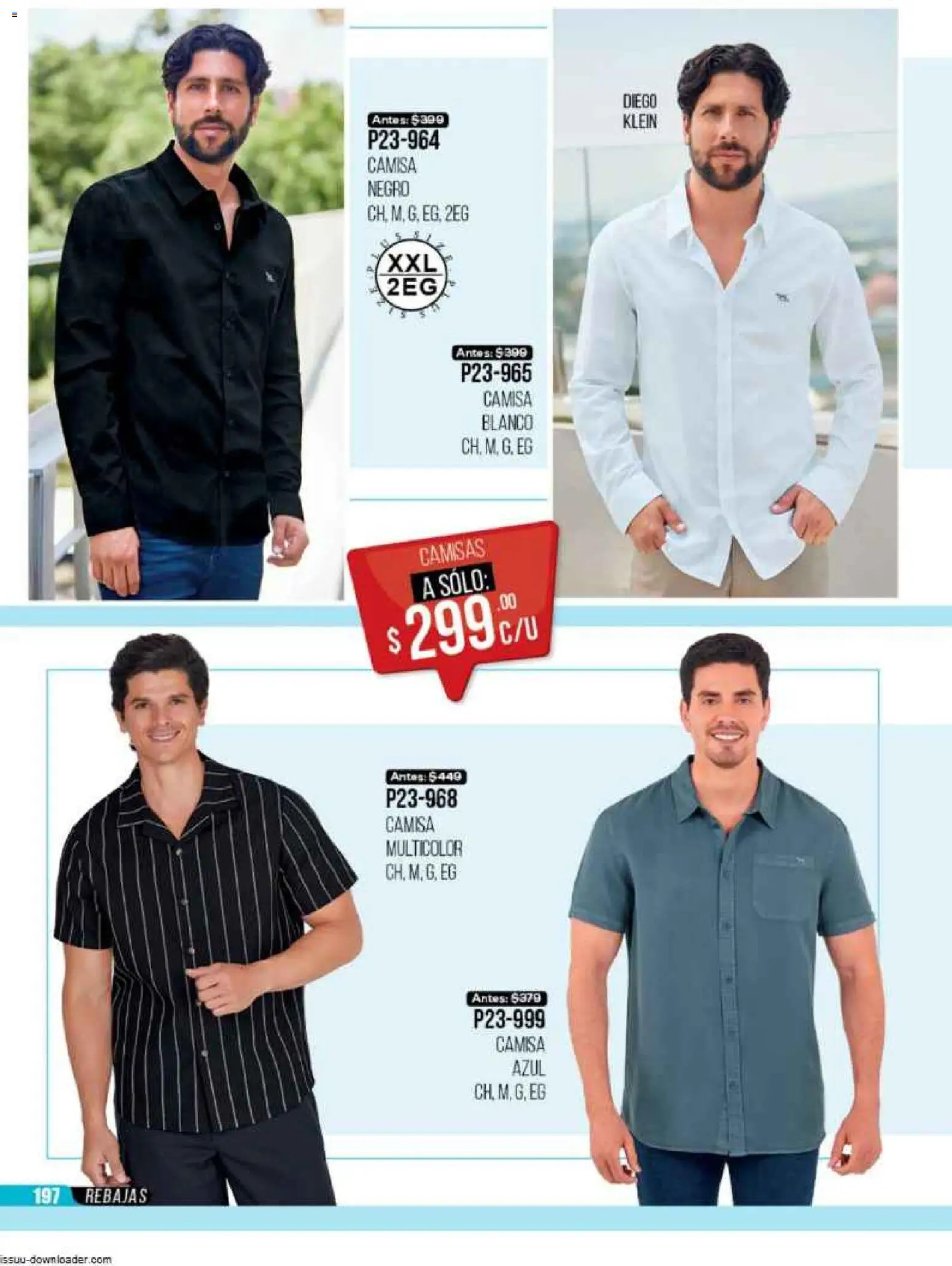 Nuevas ofertas de Cklass válidas en toda la República Mexicana desde el 31.10.2025. ¡Encuentra las mejores ofertas en Cklass catálogo Super Rebajas Ropa! | Página: 200 | Productos: Camisa