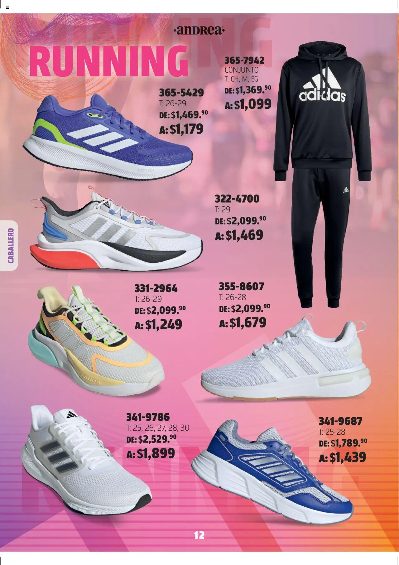 Nuevas ofertas de Andrea válidas en toda la República Mexicana desde el 03.08.2025. ¡Encuentra las mejores ofertas en Andrea - Catálogo Adidas Week! | Página: 12 | Productos: Conjunto