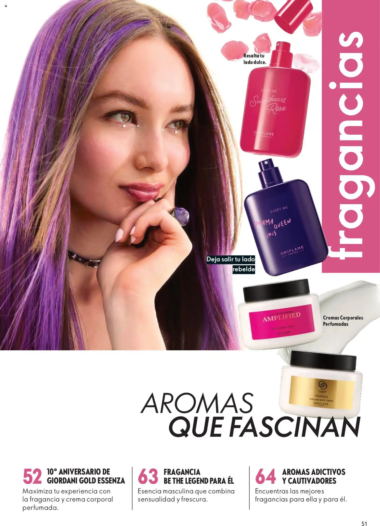 Nuevas ofertas de Oriflame válidas en toda la República Mexicana desde el 25.10.2025. ¡Encuentra las mejores ofertas en Oriflame Buen Fin! | Página: 51 | Productos: Crema, Fragancia, Crema corporal