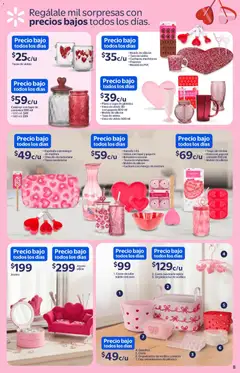 Vista previa de Walmart catálogo Detalles que enamoran a precios bajos, nuevo folleto de la tienda, válido en México a partir del 14.01.2026 | Página: 8 | Productos: Taza, Organizador, Cuchara, Molde