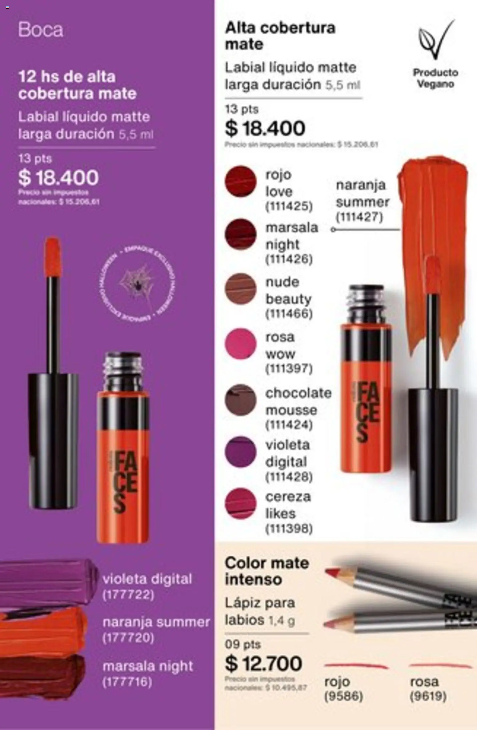 Catálogo Natura Ciclo 1/2026 │ válido desde el 04.12.2025 | Página: 139 | Productos: Mate, Mousse, Chocolate