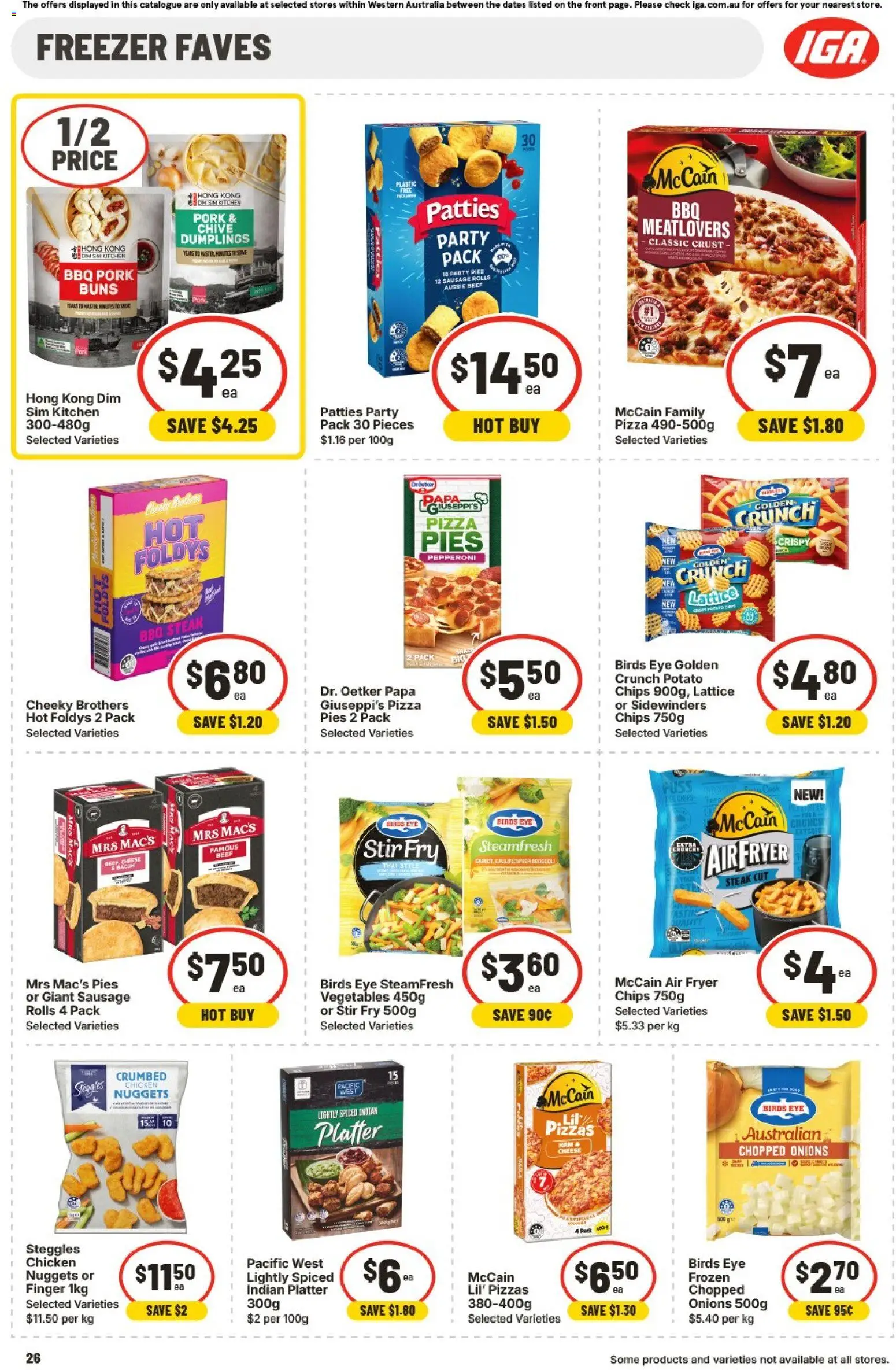IGA catalogue - valid from 25.02.2026 | Page: 26 | Products: Cheese, Ham, Vegetables, Cauliflower
