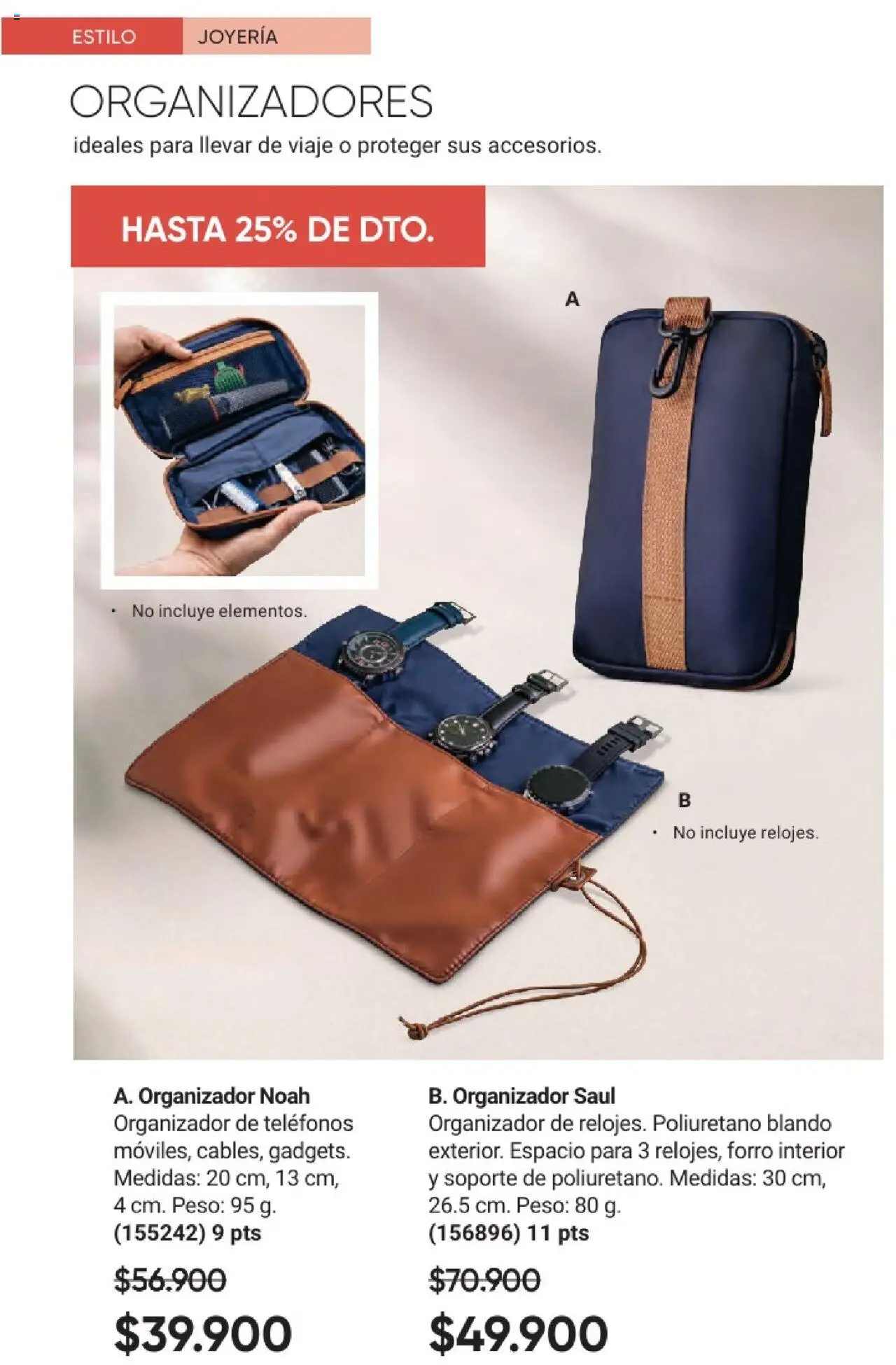 Avon revista - valida desde el 18.06.2025 | Página: 65 | Productos: Peso, Organizador