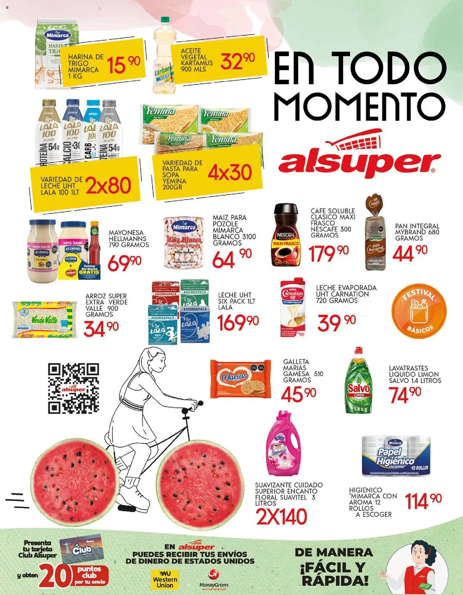 Nuevas ofertas de Alsuper válidas en toda la República Mexicana desde el 07.11.2025. ¡Encuentra las mejores ofertas en Alsuper folleto Laguna! | Página: 8 | Productos: Maíz, Harina, Mayonesa, Catsup