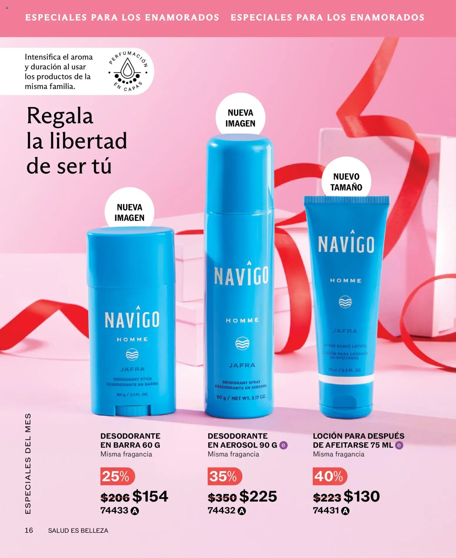 Nuevas ofertas de JAFRA válidas en toda la República Mexicana desde el 01.01.2026. ¡Encuentra las mejores ofertas en JAFRA catálogo! | Página: 16