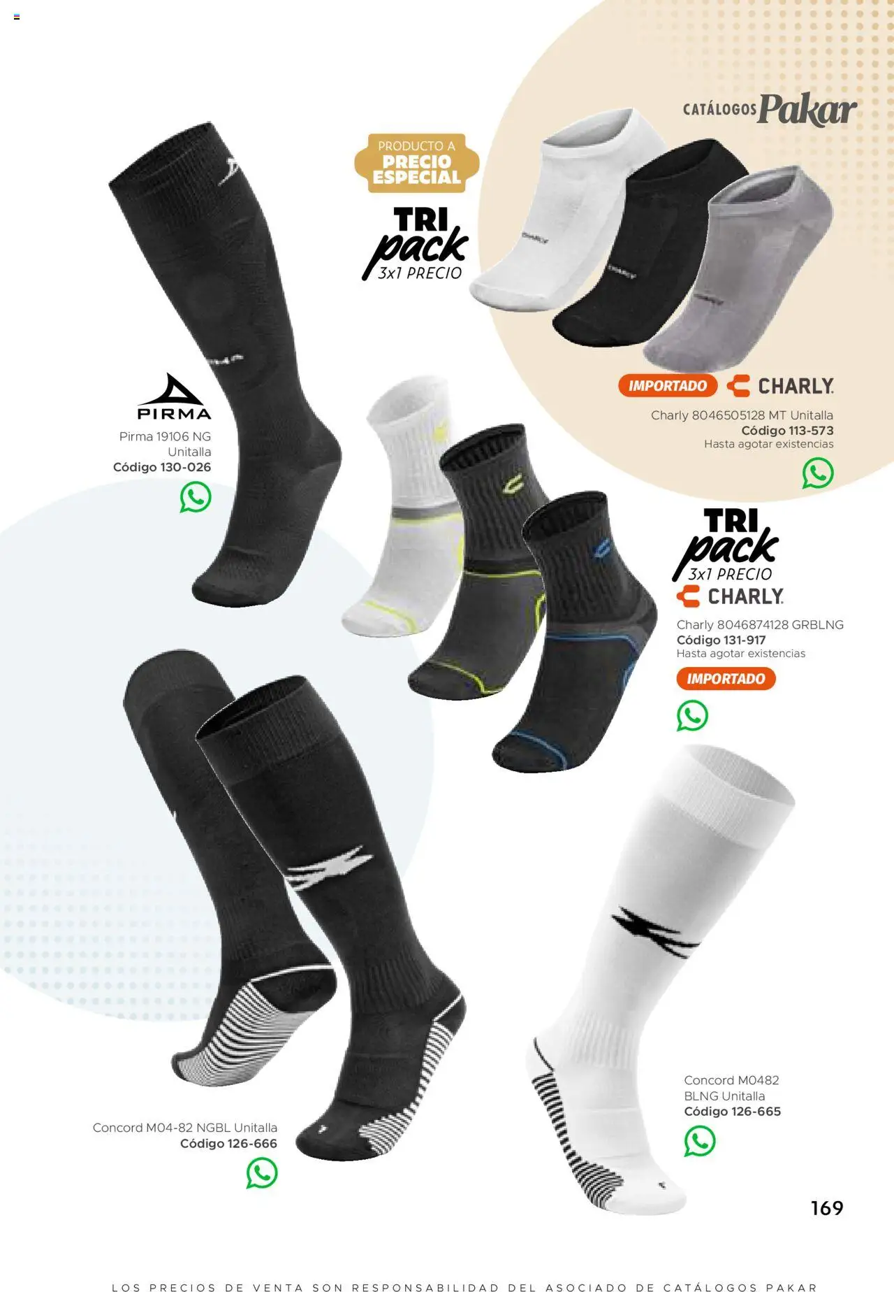 Nuevas ofertas de SC Pakar válidas en toda la República Mexicana desde el 24.07.2025. ¡Encuentra las mejores ofertas en SC Pakar - Catálogo Hombre otoño / invierno! | Página: 169