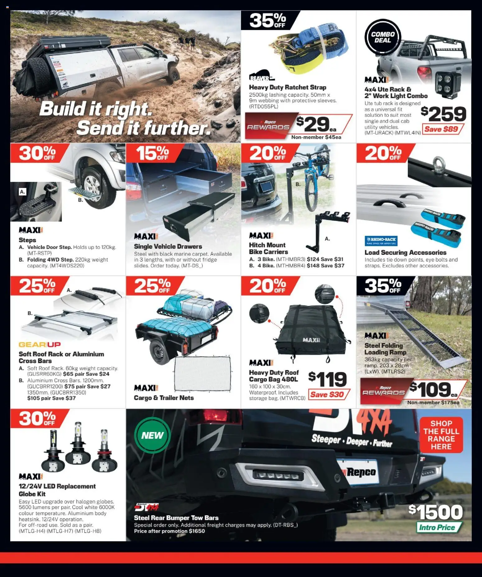 Repco catalogue - valid from 15.04.2026 | Page: 6 | Products: Door, Light, Suit, Bag