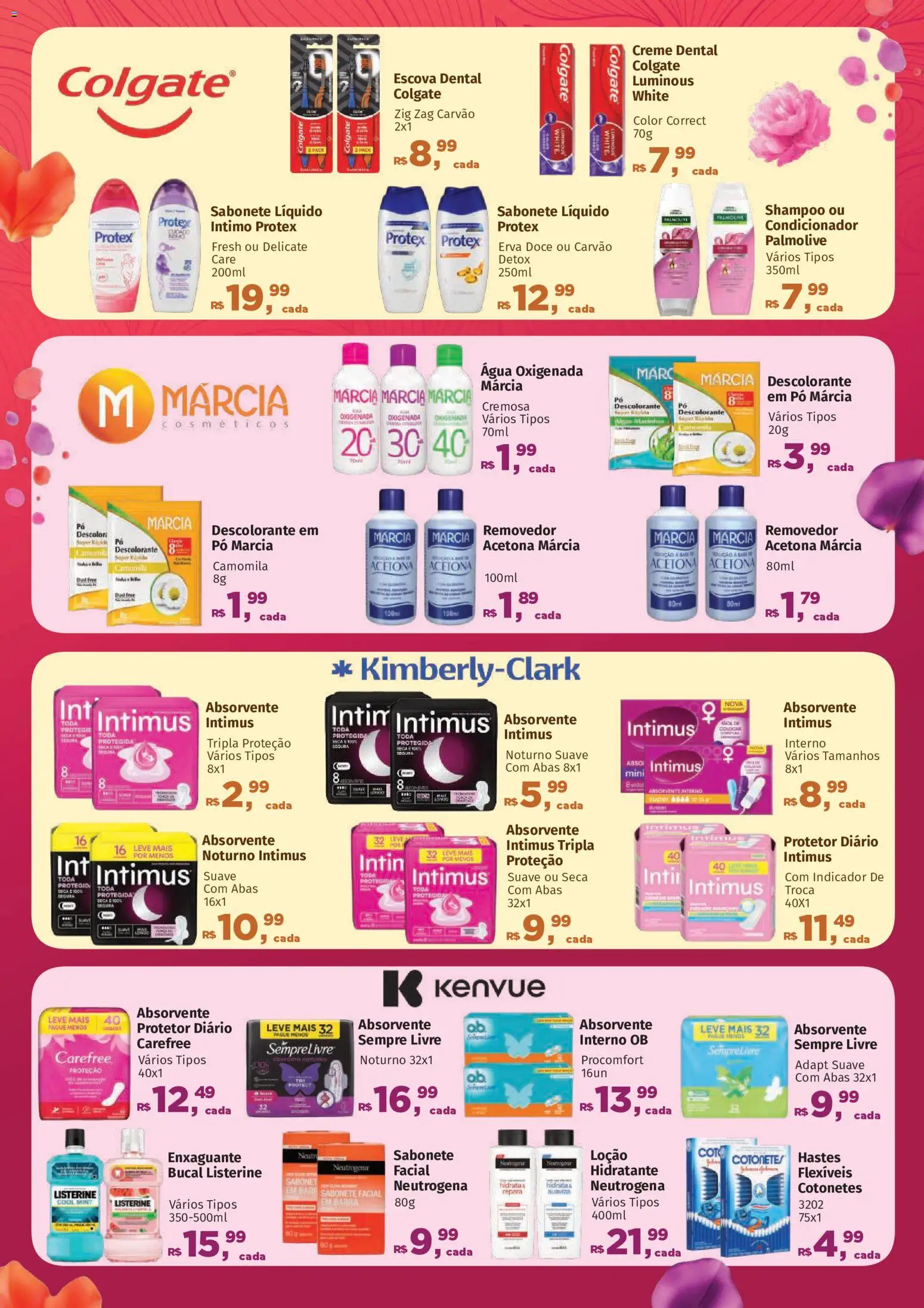 Mateus Folheto - válido de 08.04.2026 | Página: 3 | Produtos: Descolorante, Rack, Sabonete, Sempre Livre