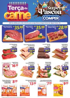 Comper - Ofertas Terça da Carne - Pré-Visualização do folheto da loja Comper, válido de 24.02.2026