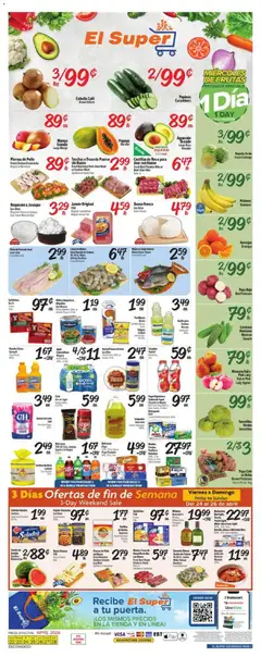 Preview of El Super weekly ads valid from 22.04.2026