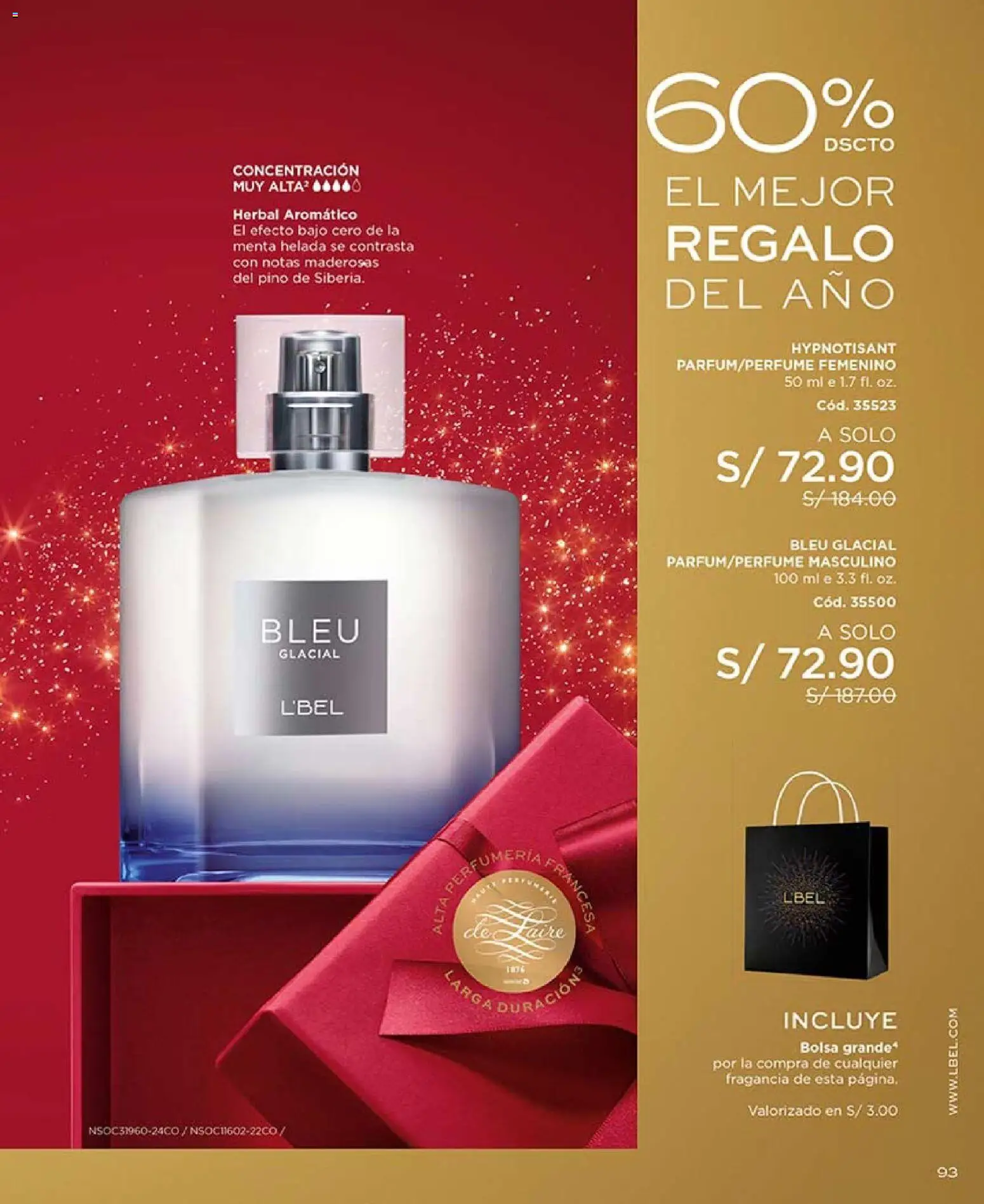 Catálogo L'Bel válido desde 14.11.2025 | Página: 93 | Productos: Bolsa, Fragancia