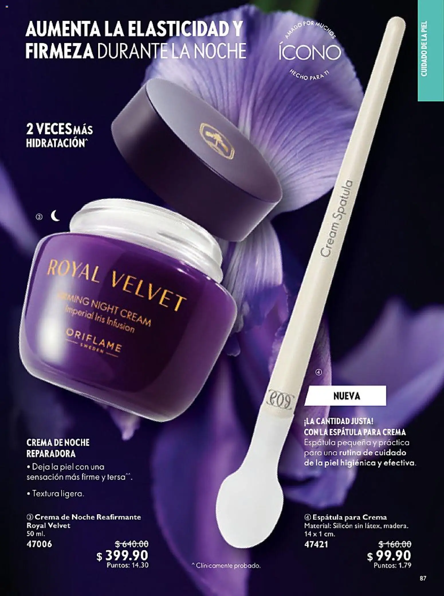 Nuevas ofertas de Oriflame válidas en toda la República Mexicana desde el 24.01.2026. ¡Encuentra las mejores ofertas en Oriflame campaña 2 2026! | Página: 87 | Productos: Crema, Espátula