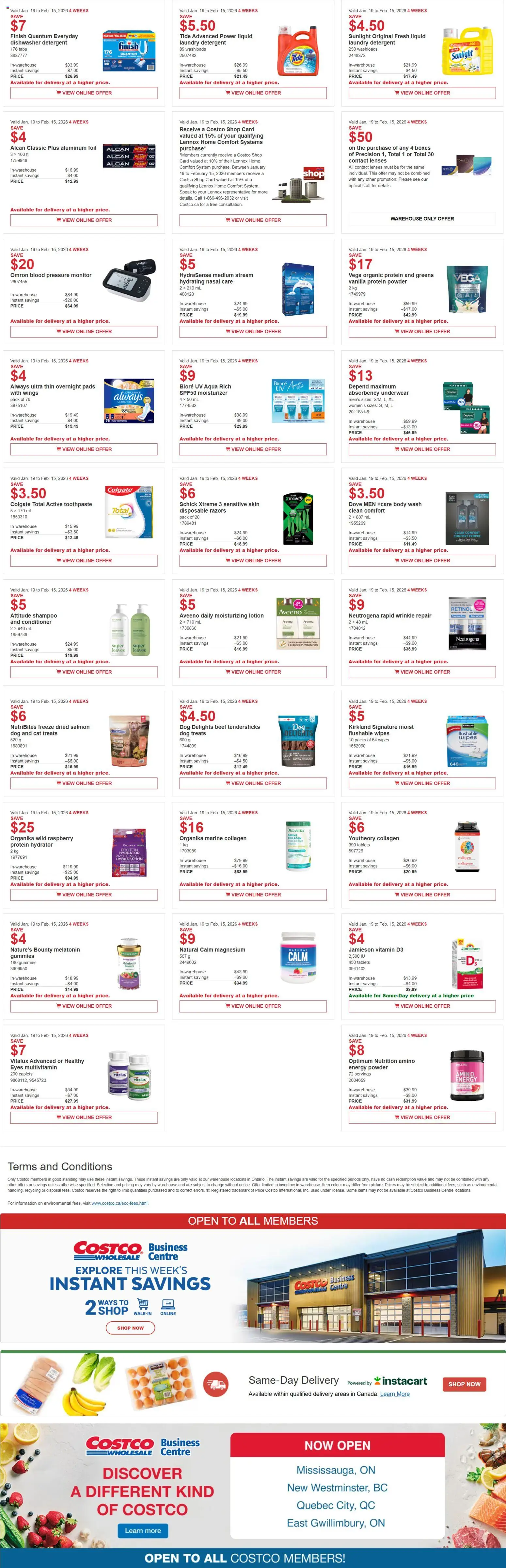 Costco flyer valid from 19.01.2026 | Page: 3