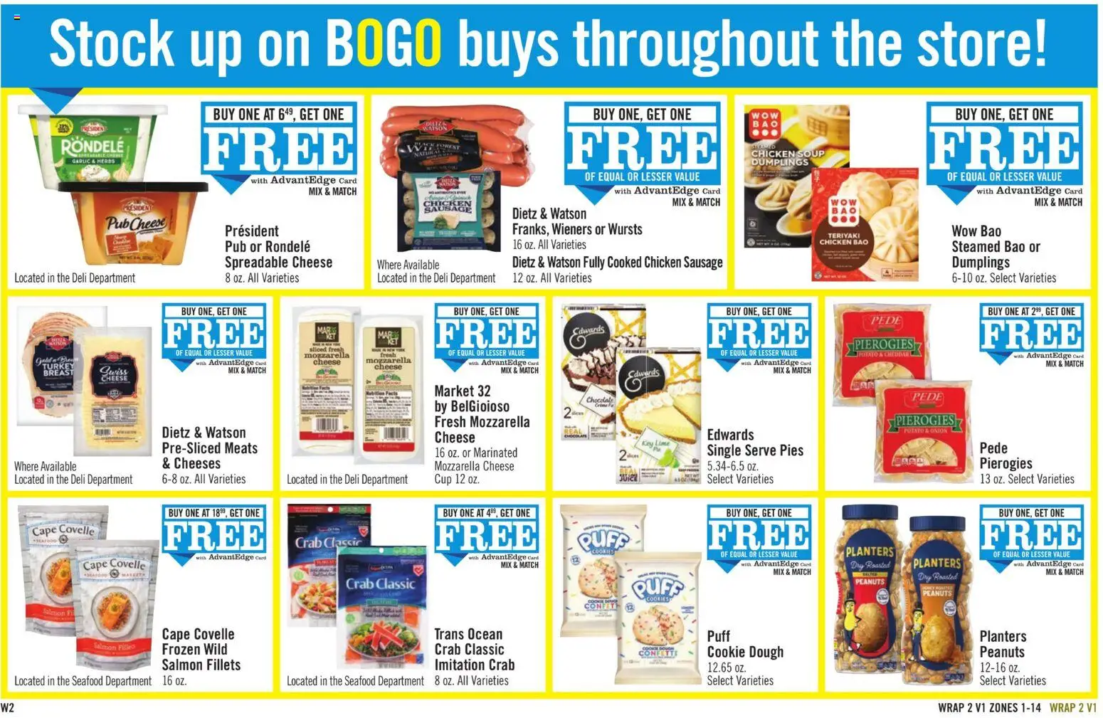 Price Chopper - Weekly Ad - valid from 01.03.2026 | Page: 18 | Products: Chocolate, Cookies, Sausage, Garlic