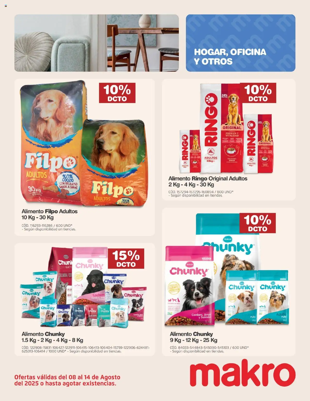 Makro revista - valida desde el 08.08.2025 | Página: 21 | Productos: Arroz, Pollo
