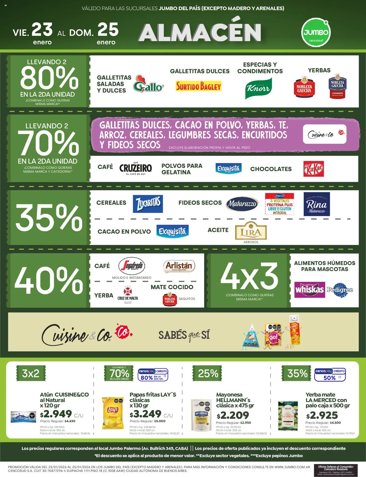 Jumbo - Ofertas | Comodoro │ válido desde el 23.01.2026 | Página: 2 | Productos: Mate, Caja, Mayonesa, Mate cocido