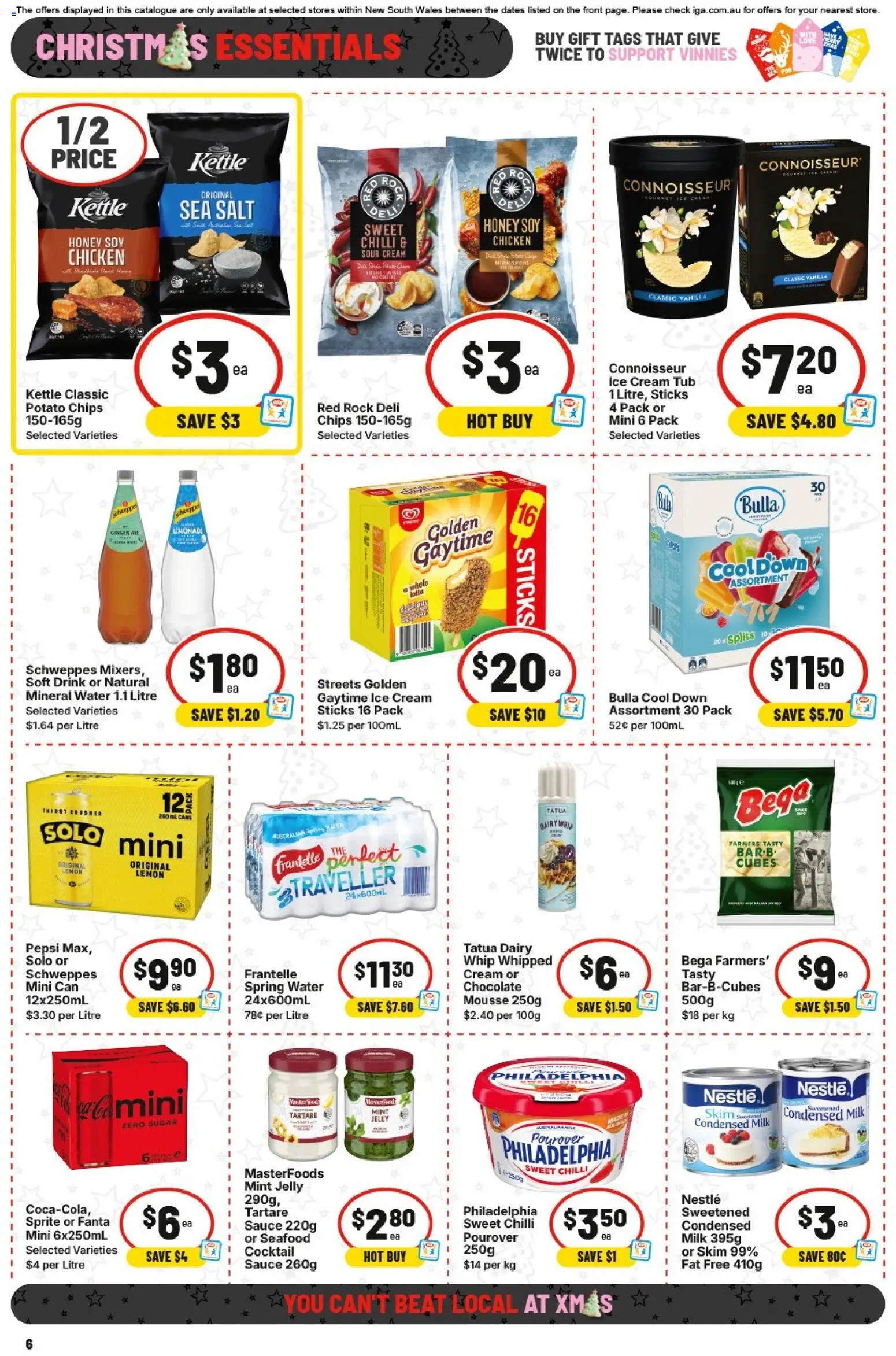 IGA catalogue - valid from 17.12.2025 | Page: 9 | Products: Ginger, Pepsi, Salt, Seafood