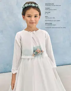 Vista previa de El Corte Inglés catálogo Comuniones 2026, nuevo folleto de la tienda, válido en México a partir del 20.11.2025 | Página: 63 | Productos: Manga