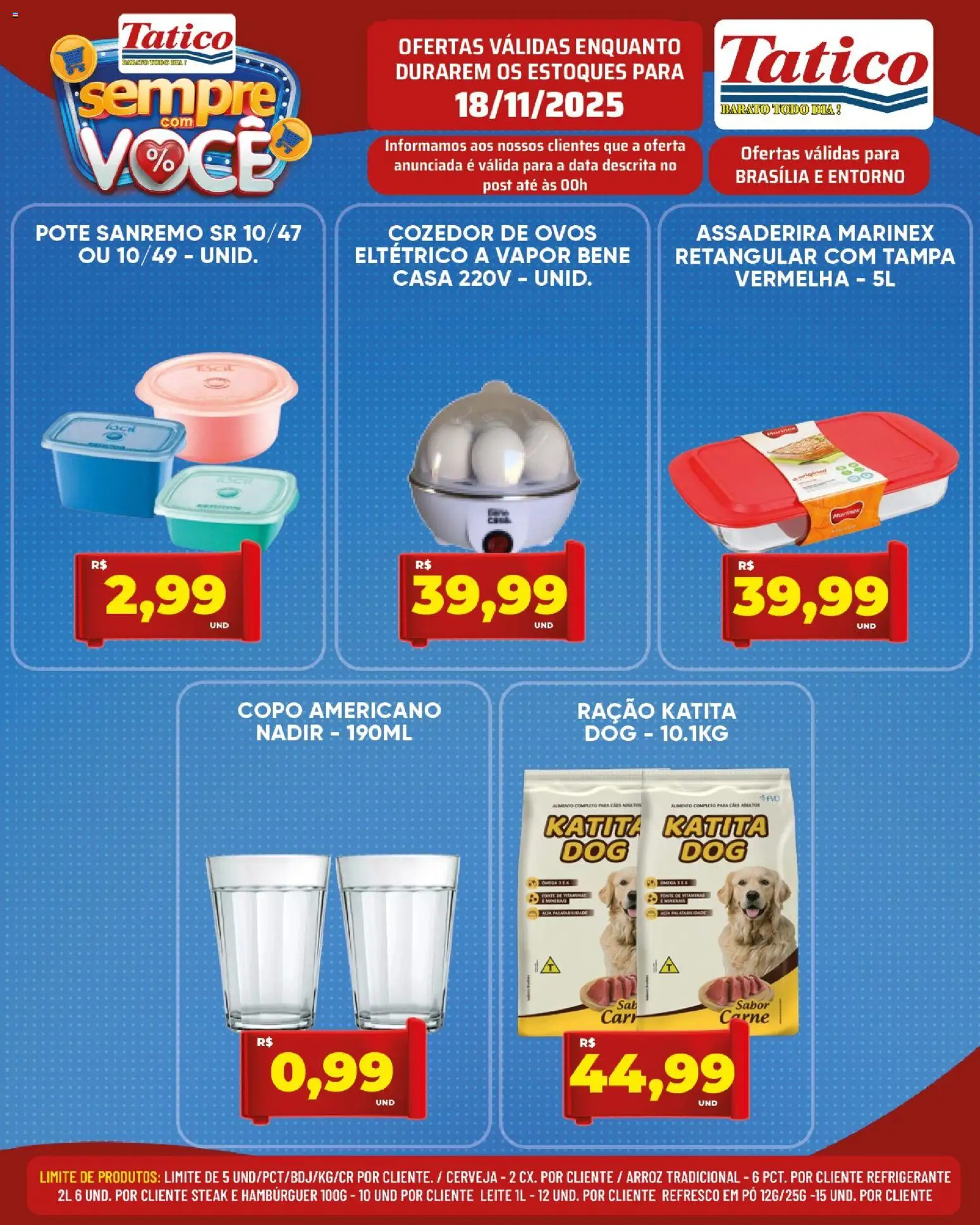 Tatico Folheto - válido de 19.11.2025 | Página: 36 | Produtos: Ovos, Cerveja, Arroz, Refrigerante