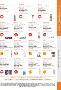 Vista previa Farmacity catálogo válido desde el 03.03.2026 | Página: 5 | Productos: Cepillo, Pasta dental, Chicle, Pasta