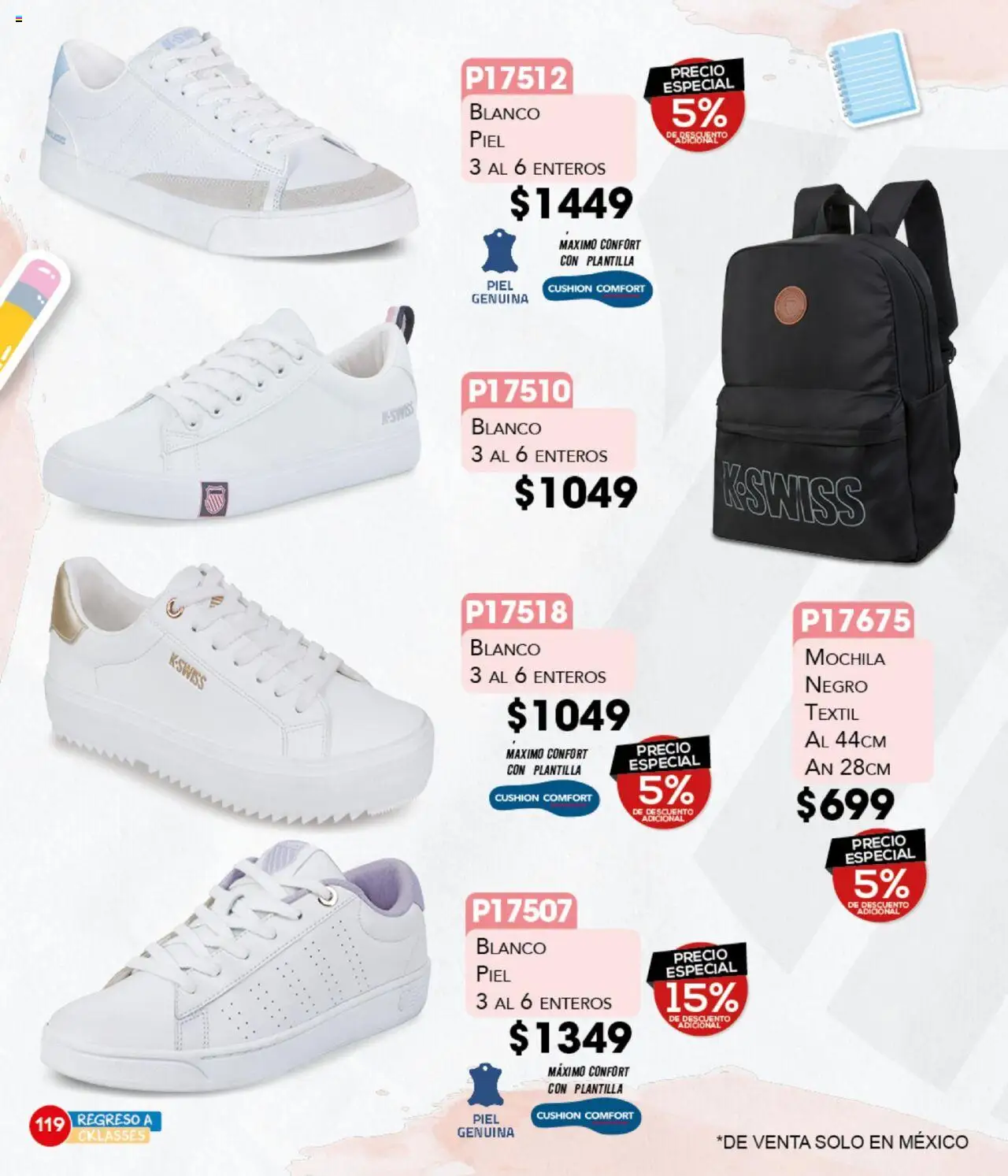Nuevas ofertas de Cklass válidas en toda la República Mexicana desde el 18.08.2025. ¡Encuentra las mejores ofertas en Cklass - Catálogo Regreso a Clases! | Página: 120 | Productos: Mochila