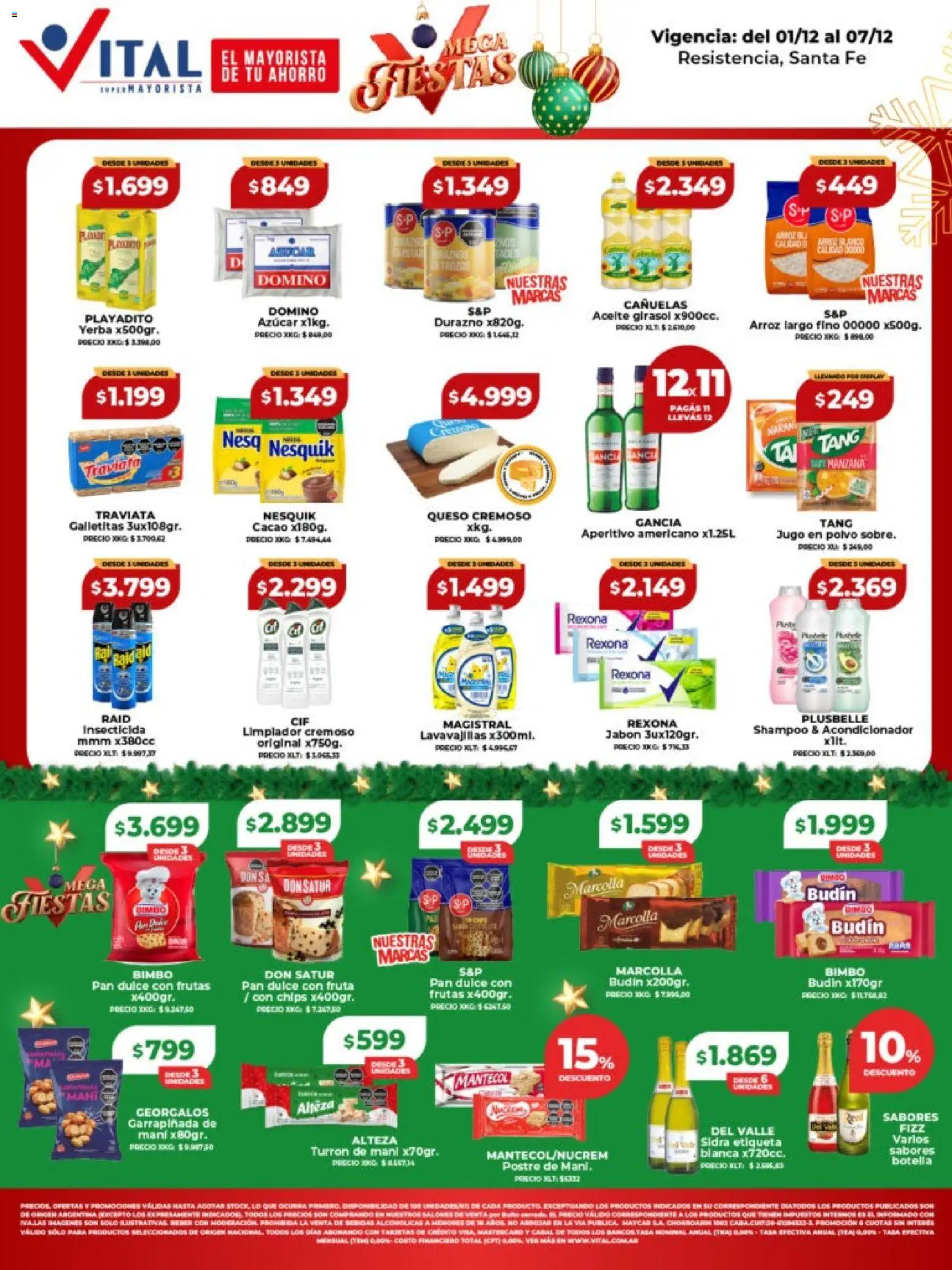 Vital - Ofertas - Resistencia │ válido desde el 01.12.2025 | Página: 1