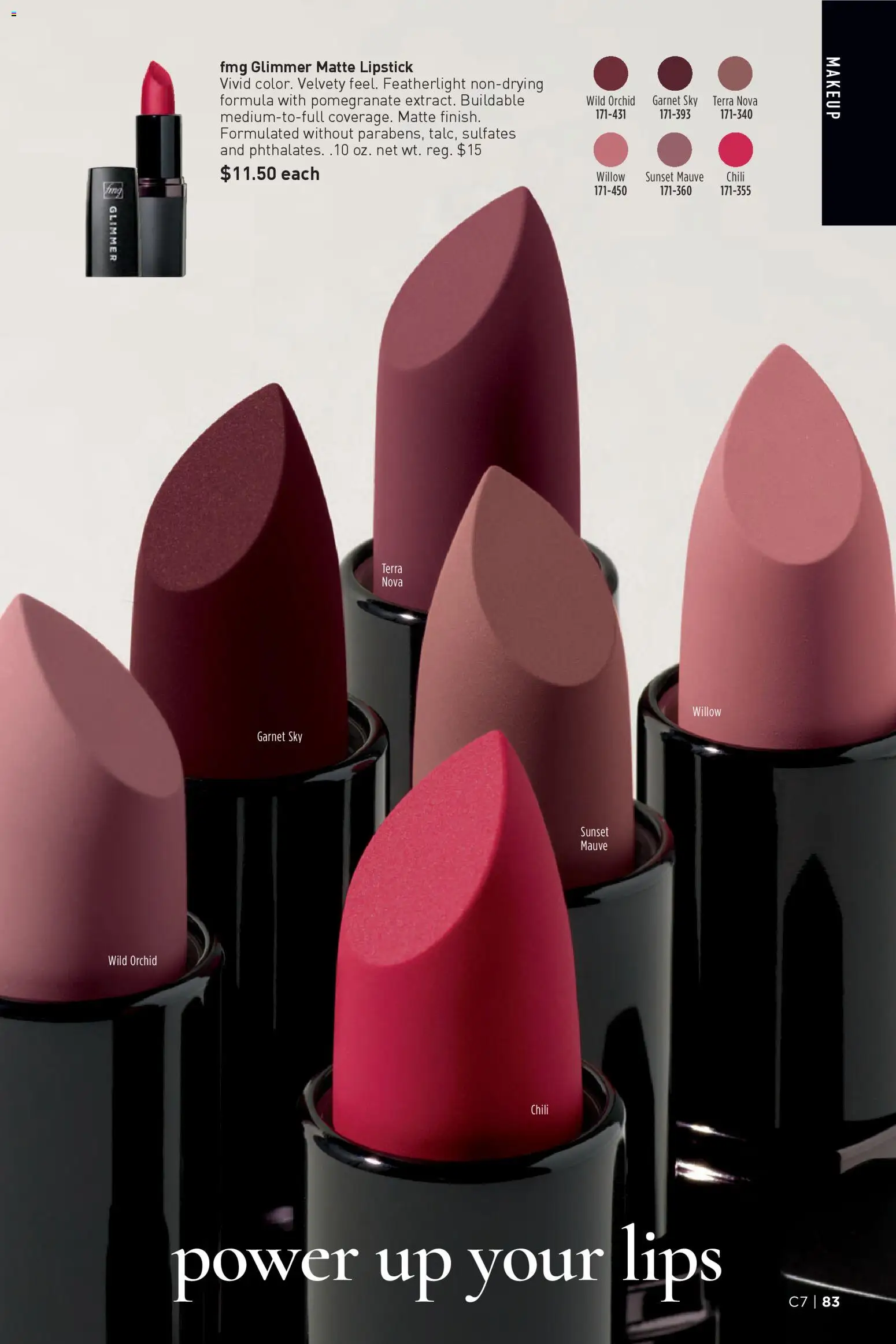 Avon Brochure - valid from 25.03.2026 | Page: 83 | Products: Lipstick