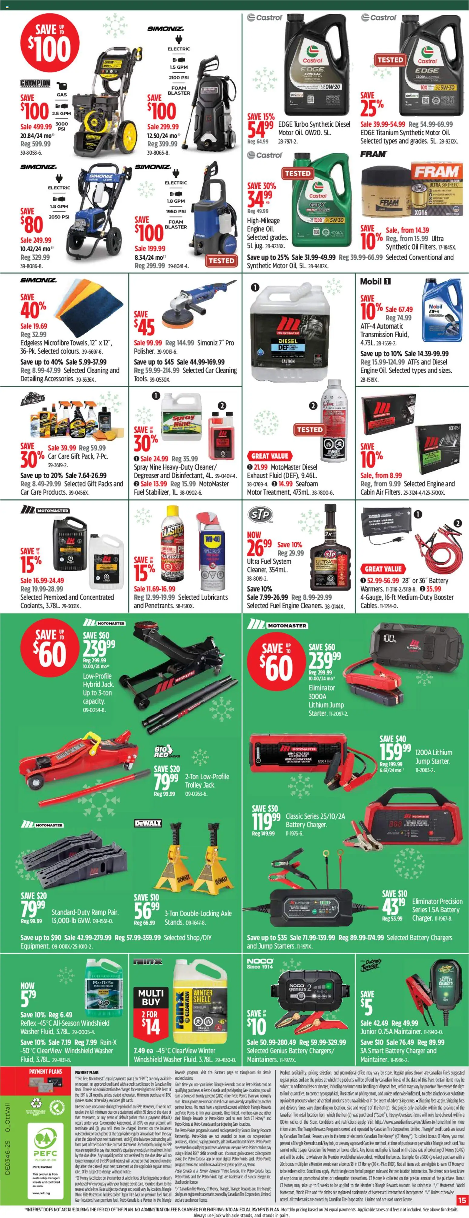 Canadian Tire flyer valid from 06.11.2025 | Page: 15