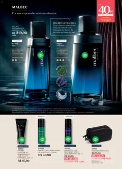 O Boticário - Ciclo 01/2026 - Pré-Visualização do folheto da loja O Boticário, válido de 26.12.2025 | Página: 68 | Produtos: Desodorante, Vinho, Perfumes, Body