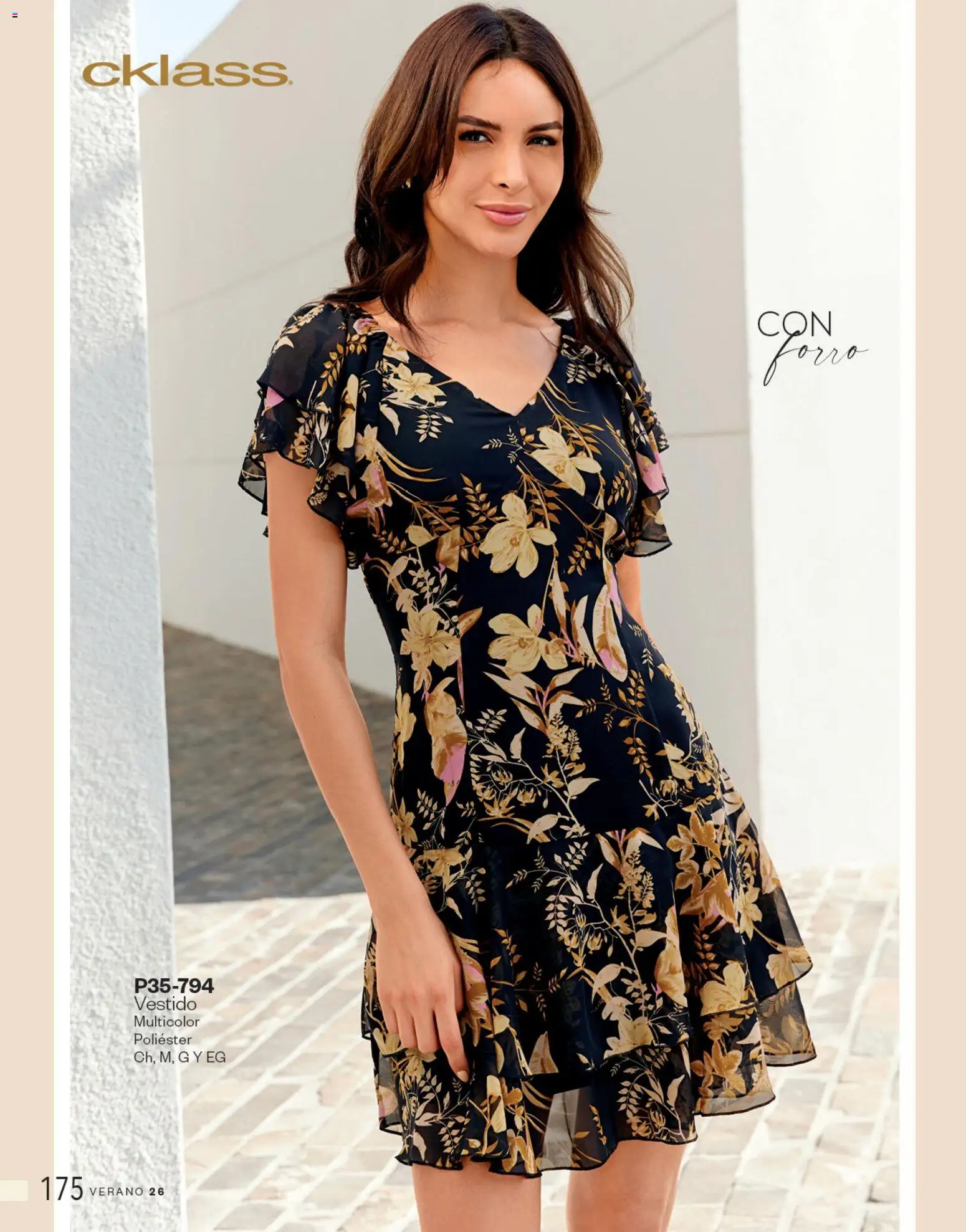 Nuevas ofertas de Cklass válidas en toda la República Mexicana desde el 05.03.2026. ¡Encuentra las mejores ofertas en Cklass catálogo Complemento Verano Ropa! | Página: 176 | Productos: Vestido