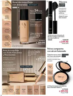 Vista previa de Oriflame campaña 3 2026, nuevo folleto de la tienda, válido en México a partir del 14.02.2026 | Página: 44 | Productos: Base de maquillaje, Serum, Agua, Mate
