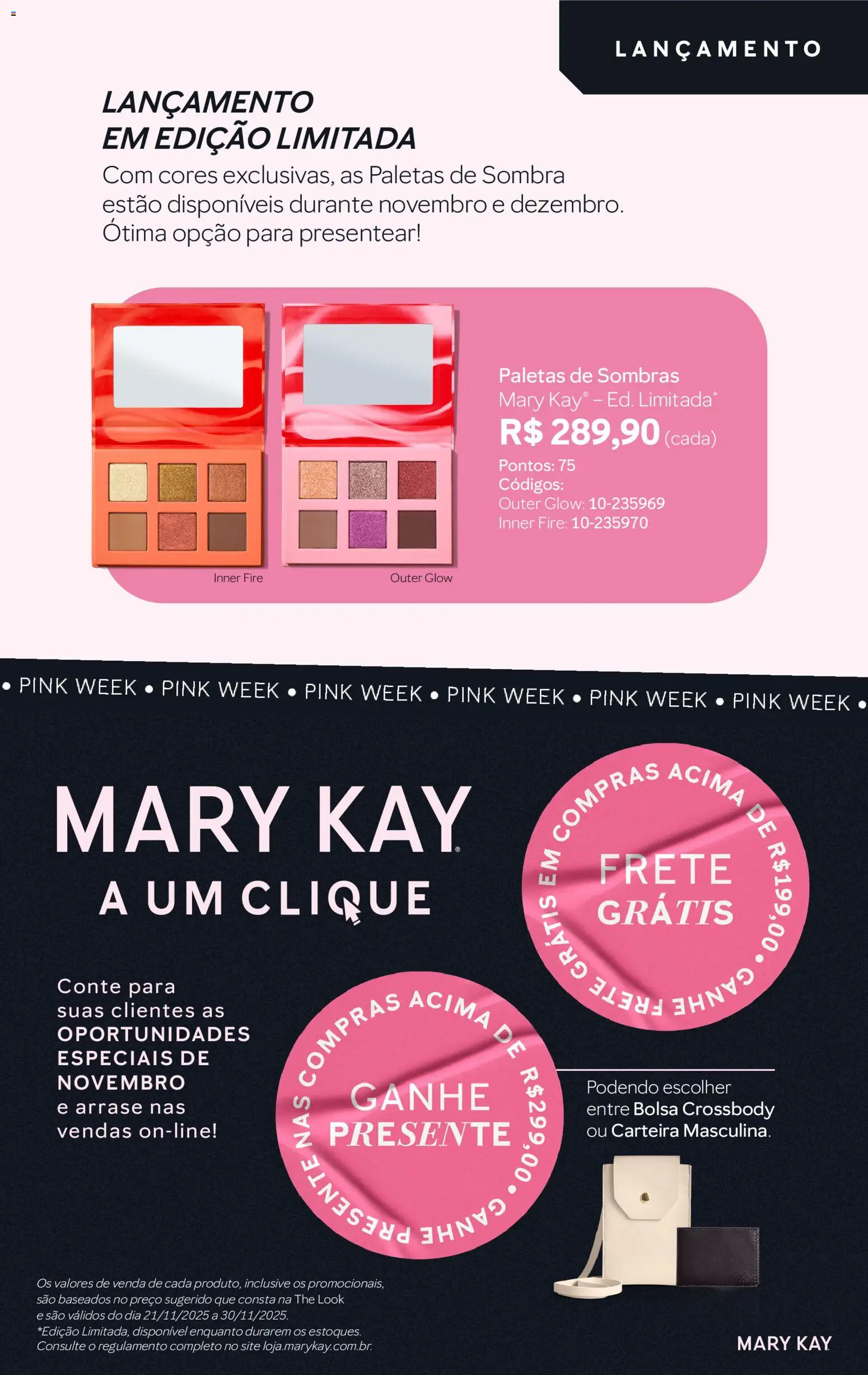 Mary Kay Folheto - válido de 21.11.2025 | Página: 5 | Produtos: Carteira, Bolsa