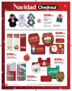 Vista previa de Chedraui folleto, nuevo folleto de la tienda, válido en México a partir del 18.11.2025 | Página: 16 | Productos: Toalla, Juego, Cortinas, Baño