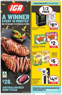 Preview of IGA catalogue NSW - valid from 29.04.2026