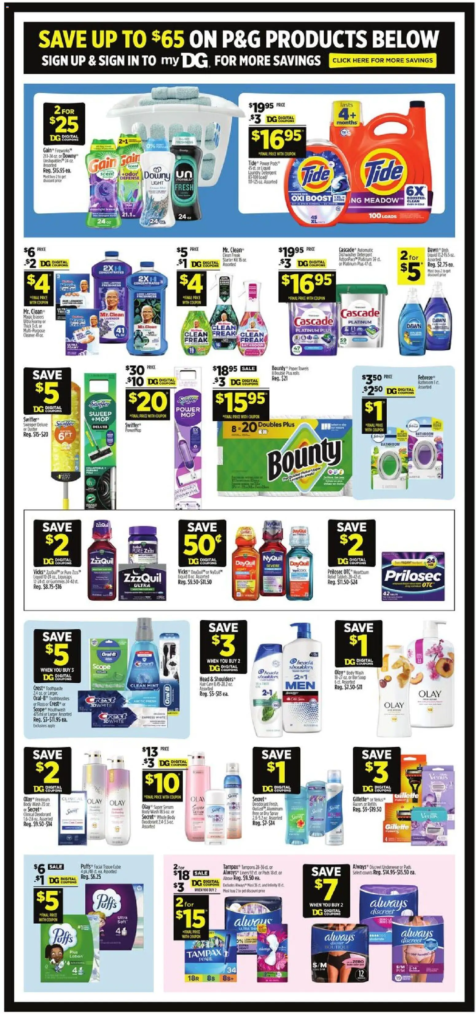 Dollar General Weekly Ad - TX - valid from 28.12.2025 | Page: 12 | Products: Deodorant, Toothpaste, Detergent, Starter