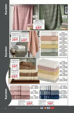 Quatro Estações - Catálogo 12-01-02 - Pré-Visualização do folheto da loja Quatro Estações, válido de 01.12.2025 | Página: 46 | Produtos: Matchá, Toalha de banho, Algodão