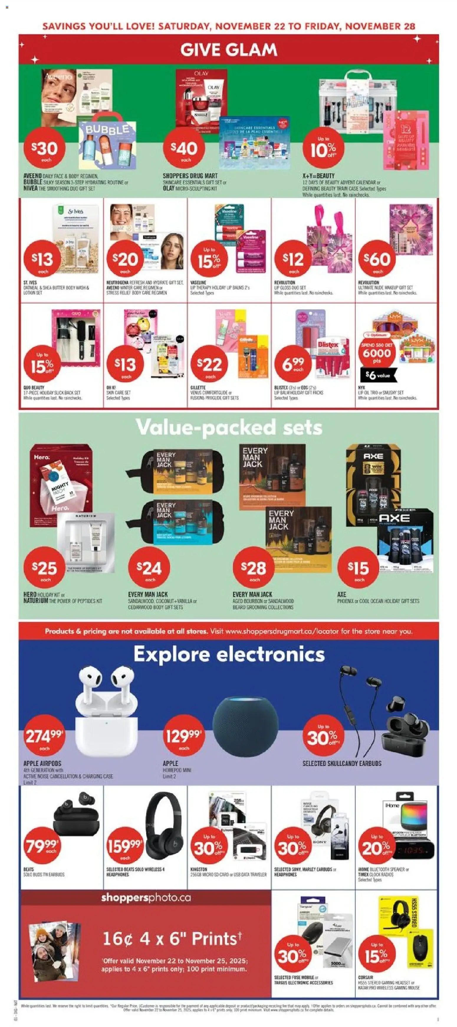 Shoppers flyer valid from 22.11.2025 | Page: 6 | Products: Bourbon, Mouse, Speaker, Butter