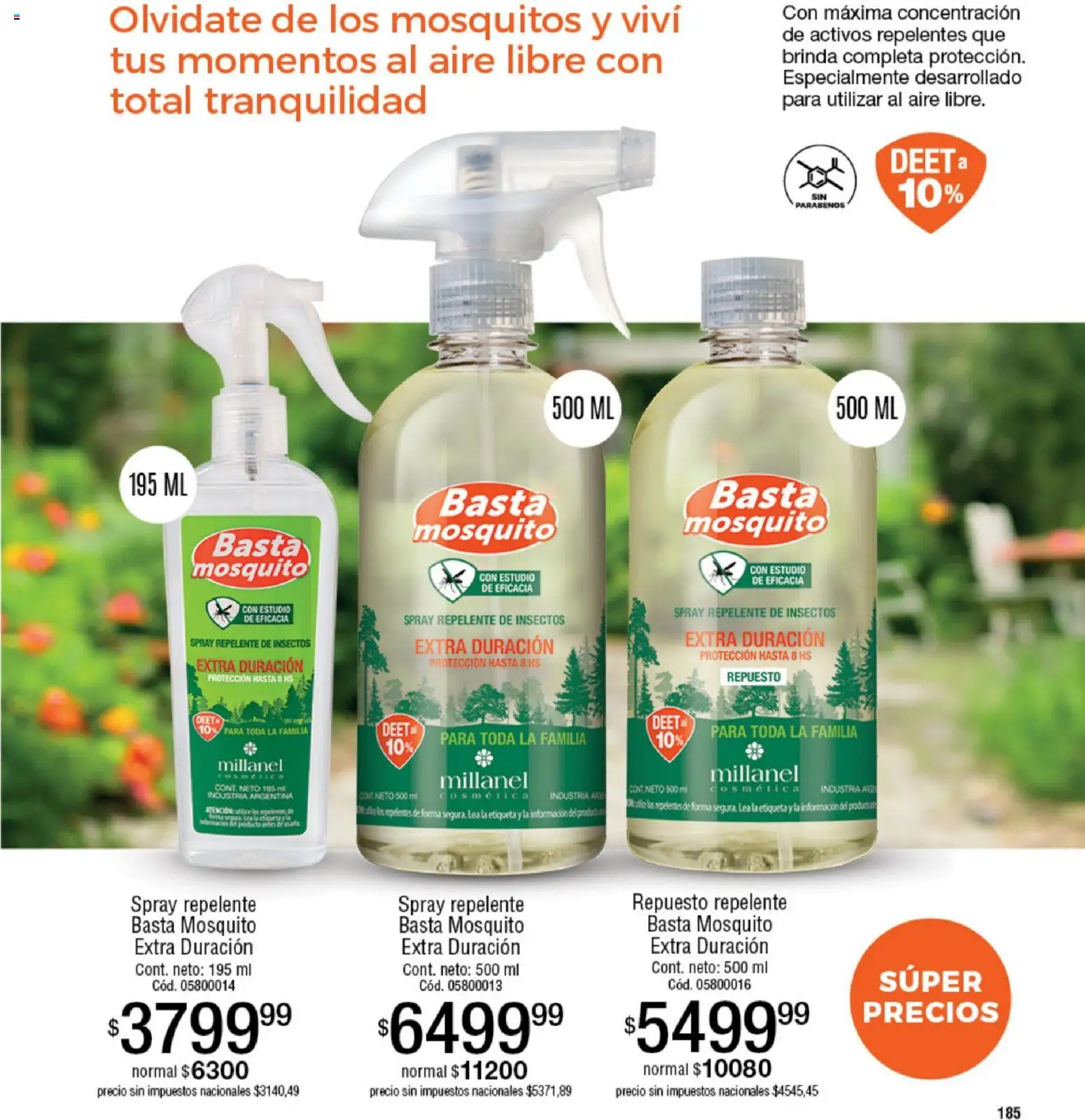 Millanel - Catálogo │ válido desde el 02.02.2026 | Página: 209 | Productos: Repelente