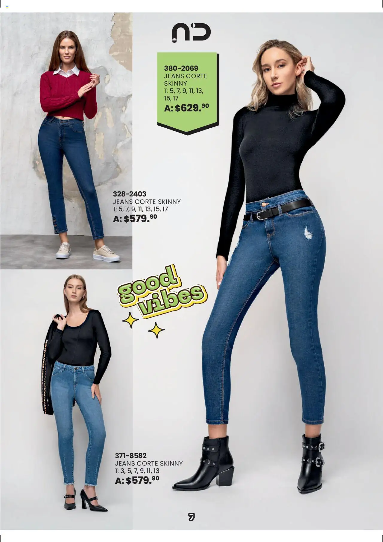 Nuevas ofertas de Andrea válidas en toda la República Mexicana desde el 14.09.2025. ¡Encuentra las mejores ofertas en Andrea - Catálogo Denim Urbano! | Página: 7